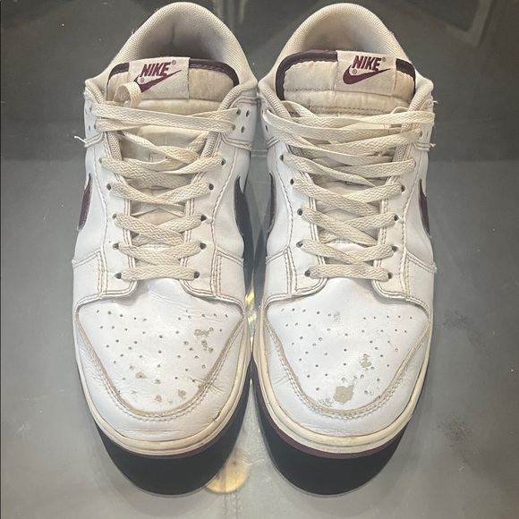 used Nike mens dunks with White and Purple Men's Shoes size 10 - Picture 1 of 9